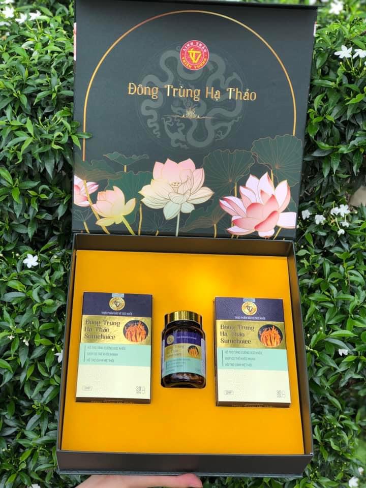 Set quà VIP Đông trùng hạ thảo bổ dưỡng